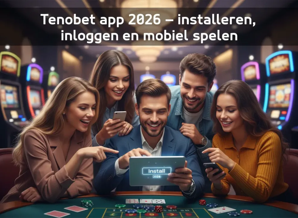 Tenobet app 2026 – installeren, inloggen en mobiel spelen