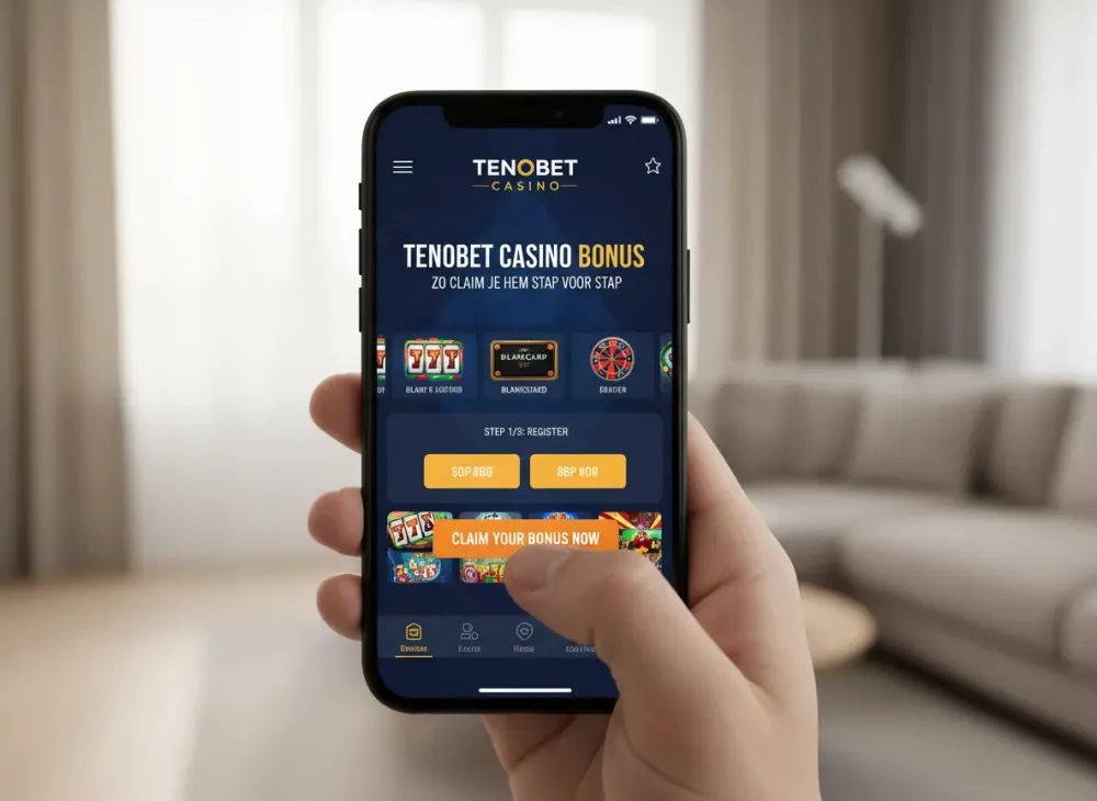 Tenobet Casino bonus – zo claim je hem stap voor stap